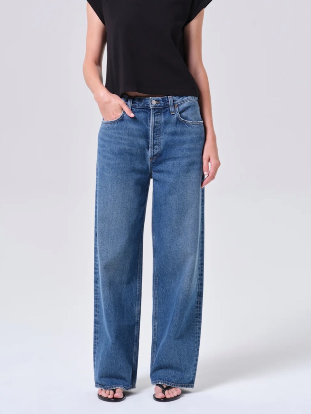 Agolde Low Slung Baggy Jeans